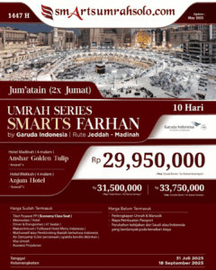 brosur dan harga smarts umrah