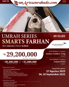 brosur dan harga smarts umrah